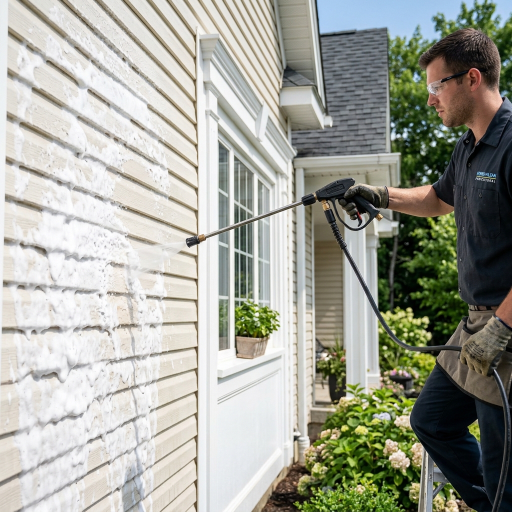 Residential House Washing